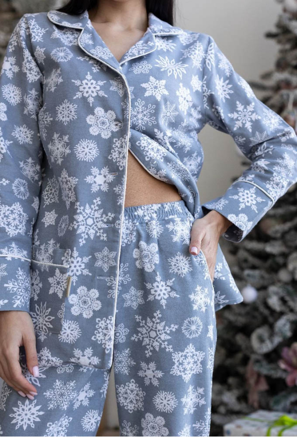 Пижама женская фланелевая MiaNaGreen П1515 фото