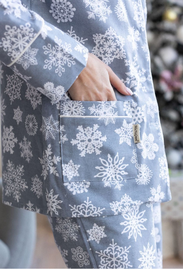 Пижама женская фланелевая MiaNaGreen П1515 фото