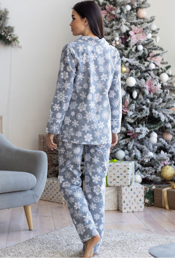 Пижама женская фланелевая MiaNaGreen П1515 фото