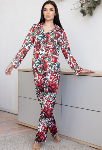 Пижама женская шелковая MiaNaGreen П1900