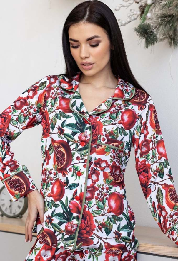 Пижама женская шелковая MiaNaGreen П1900 фото