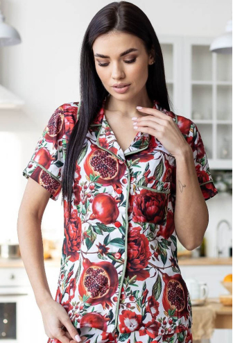 Пижама женская шелковая MiaNaGreen П1950