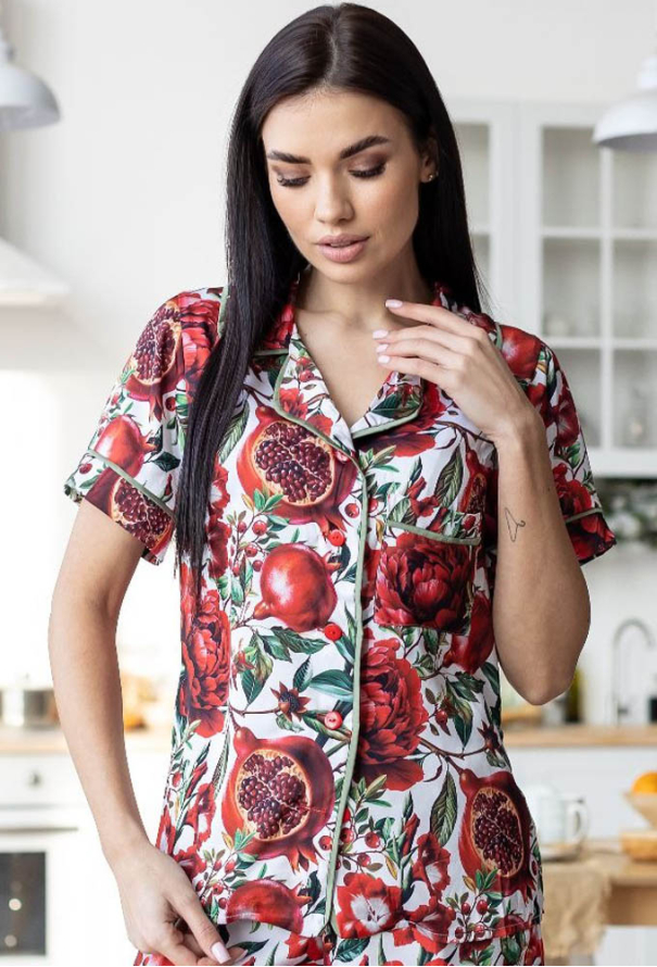 Пижама женская шелковая MiaNaGreen П1950 фото