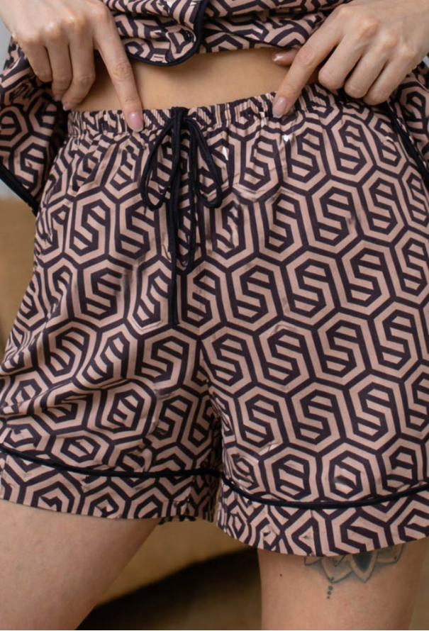 Пижама женская шелковая MiaNaGreen П499 фото