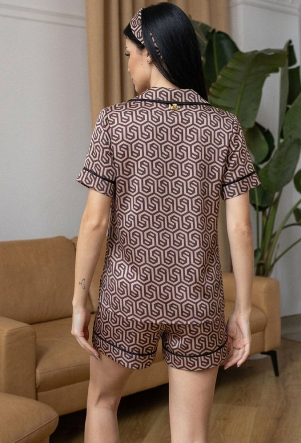 Пижама женская шелковая MiaNaGreen П499 фото