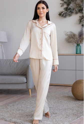 Піжама жіноча шовкова MiaNaGreen Пвм1300