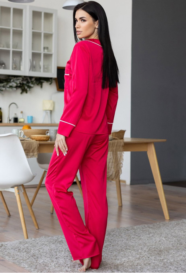 Піжама жіноча шовкова MiaNaGreen Пм1300 фото