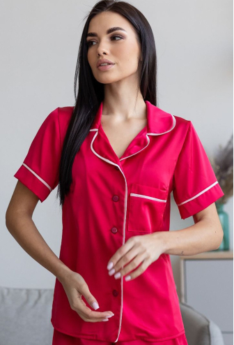 Пижама женская шелковая MiaNaGreen Пм1350