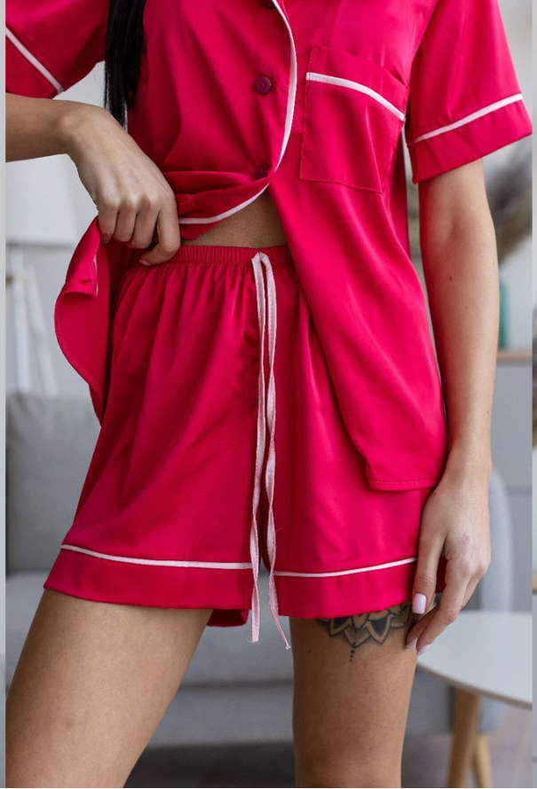 Пижама женская шелковая MiaNaGreen Пм1350 фото