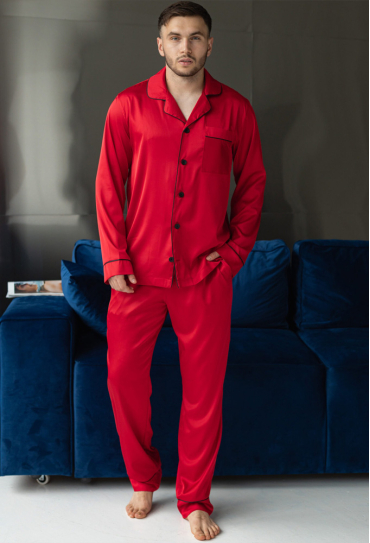 Піжама чоловіча шовкова BO.Brand 201124