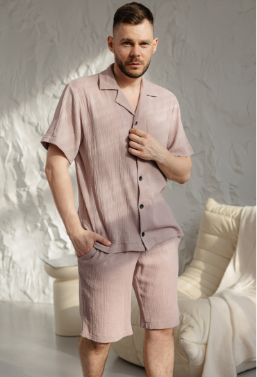Піжама чоловіча муслінова BO.Brand 201136