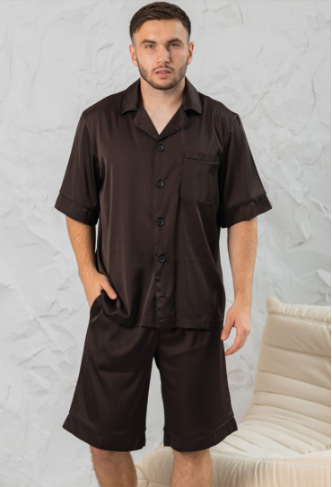 Пижама мужская шелковая BO.Brand 201141