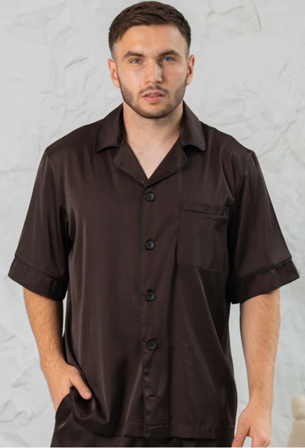 Пижама мужская шелковая BO.Brand 201141 фото