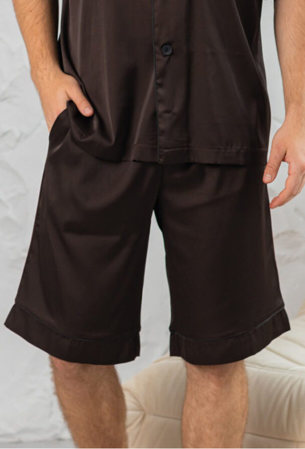 Пижама мужская шелковая BO.Brand 201141 фото