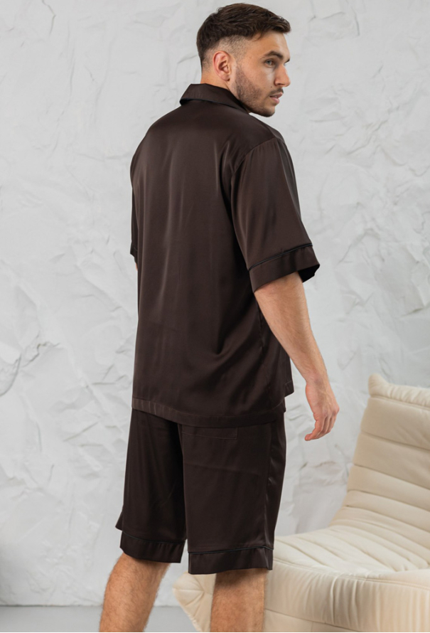 Пижама мужская шелковая BO.Brand 201141 фото