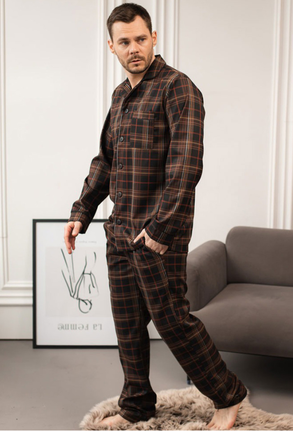 Піжама чоловіча фланелева BO.Brand 201111 фото
