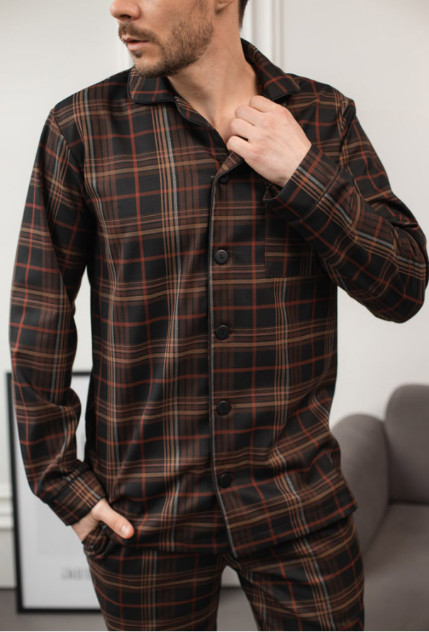 Піжама чоловіча фланелева BO.Brand 201111 фото