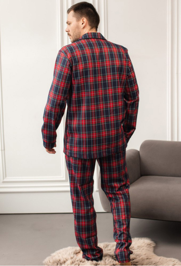 Піжама чоловіча фланелева BO.Brand 201116 фото