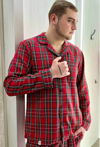 Піжама чоловіча фланелева BO.Brand 201119