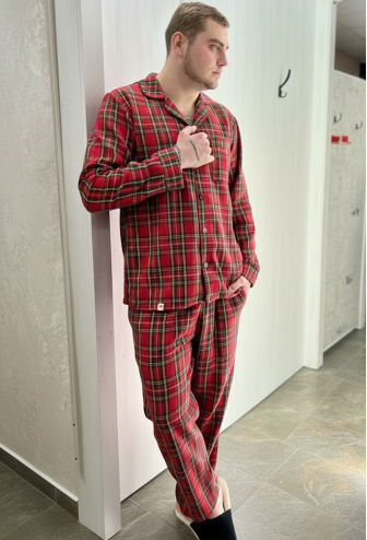 Піжама чоловіча фланелева BO.Brand 201119