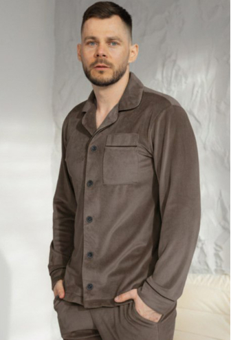 Пижама мужская велюровая BO.Brand 201146