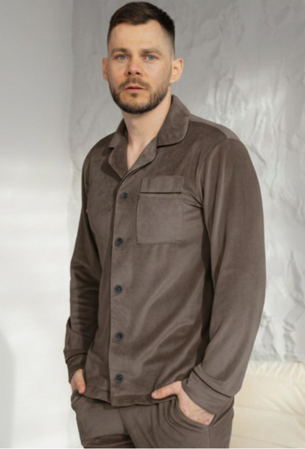 Пижама мужская велюровая BO.Brand 201146 фото