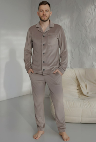 Пижама мужская велюровая BO.Brand 201147