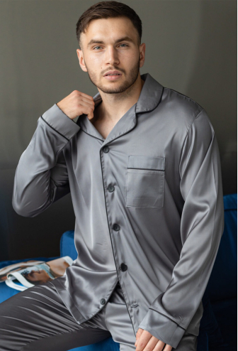 Піжама чоловіча шовкова BO.Brand 201122