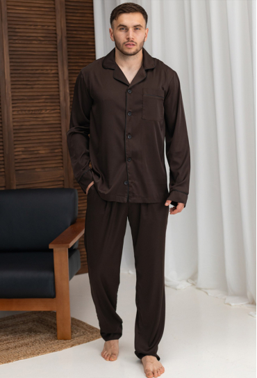 Піжама чоловіча шовкова BO.Brand 201123