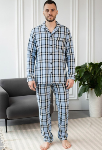 Пижама мужская фланелевая BO.Brand 201106