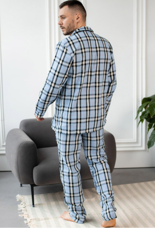 Пижама мужская фланелевая BO.Brand 201106 фото