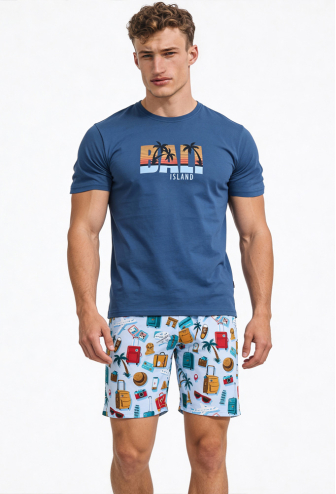 Пижама мужская хлопок Bali Cornette  551/55