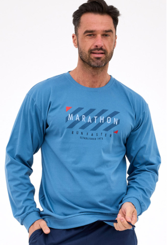 Пижама мужская хлопок Marathon Cornette 322/301