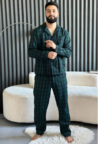 Пижама мужская фланелевая Bruklin Cosy F231P