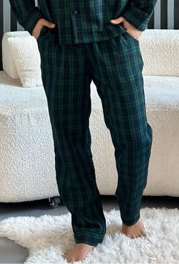 Пижама мужская фланелевая Bruklin Cosy F231P фото