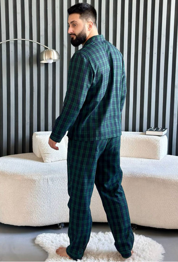 Пижама мужская фланелевая Bruklin Cosy F231P фото