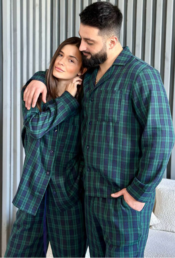 Пижама мужская фланелевая Bruklin Cosy F231P фото