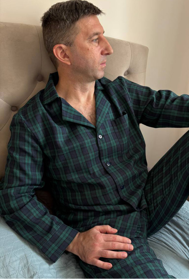Пижама мужская фланелевая Bruklin Cosy F231P фото
