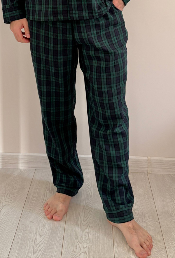 Пижама мужская фланелевая Bruklin Cosy F231P фото