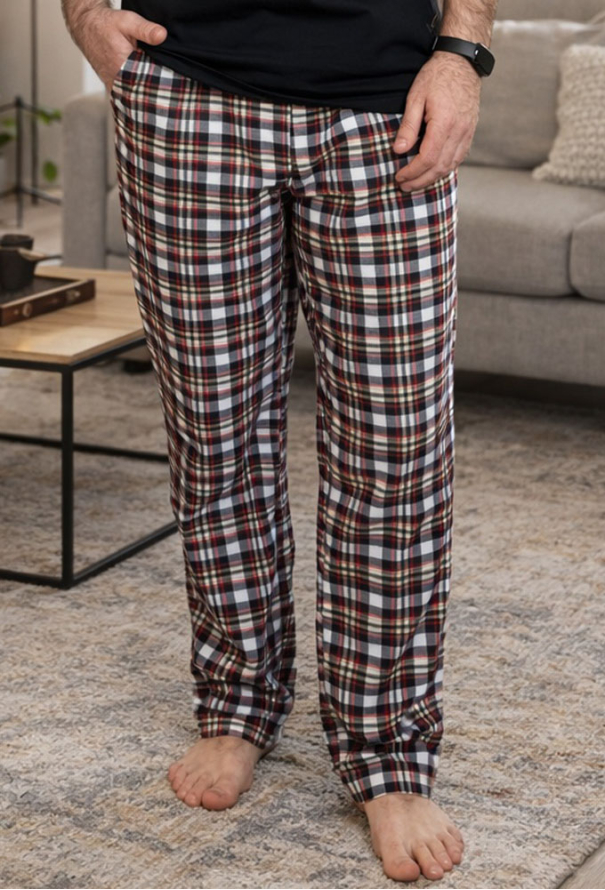 Пижама мужская хлопок City Chill Cosy T290 фото