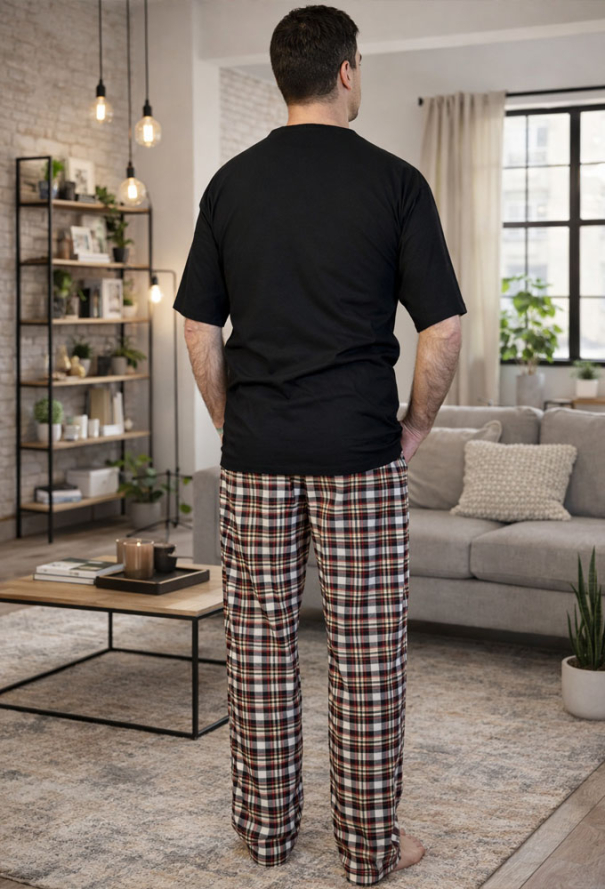 Пижама мужская хлопок City Chill Cosy T290 фото