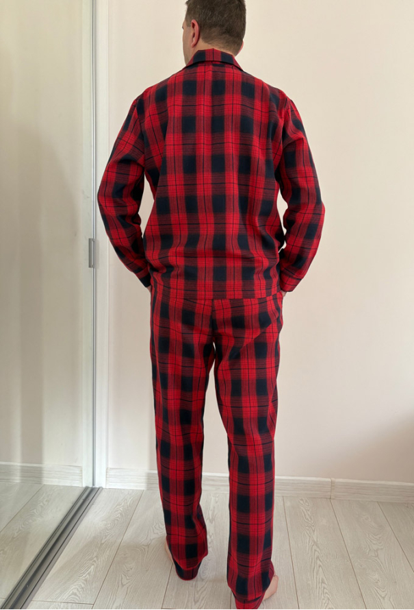 Пижама мужская фланелевая Glen Cosy F221P фото