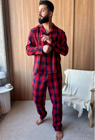 Пижама мужская фланелевая Glen Cosy F221P