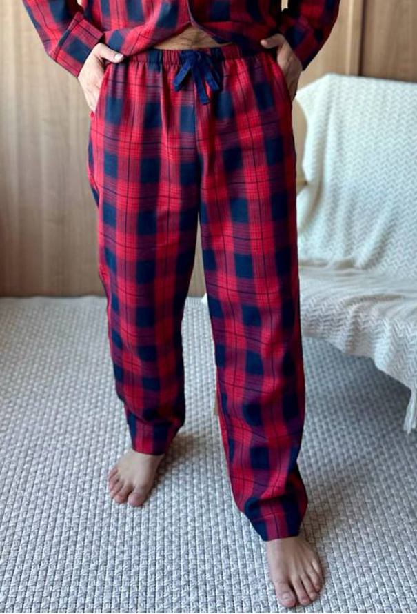 Пижама мужская фланелевая Glen Cosy F221P фото