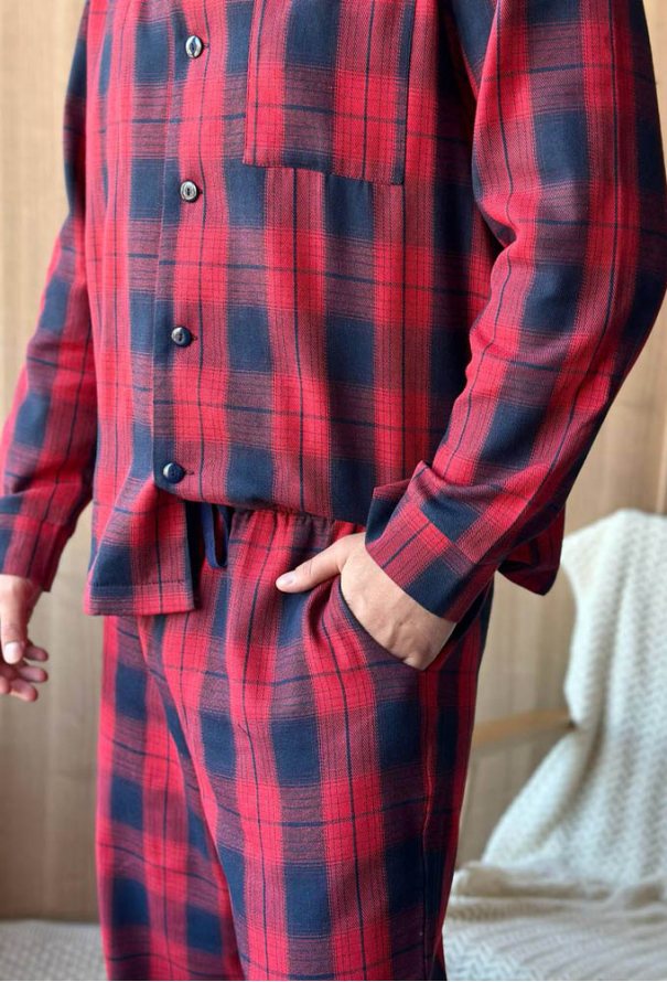 Пижама мужская фланелевая Glen Cosy F221P фото