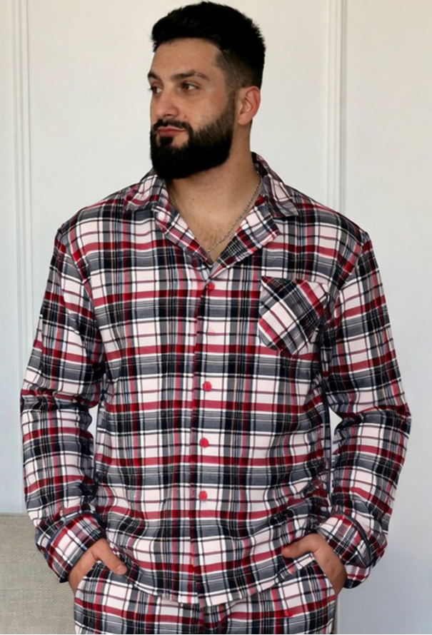 Піжама чоловіча фланелева Ловець Снів Cosy CHFGW2827 фото