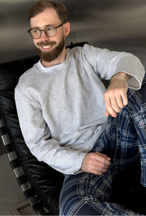 Пижама мужская байковая Скандинавия New Cosy KMW06/3 фото