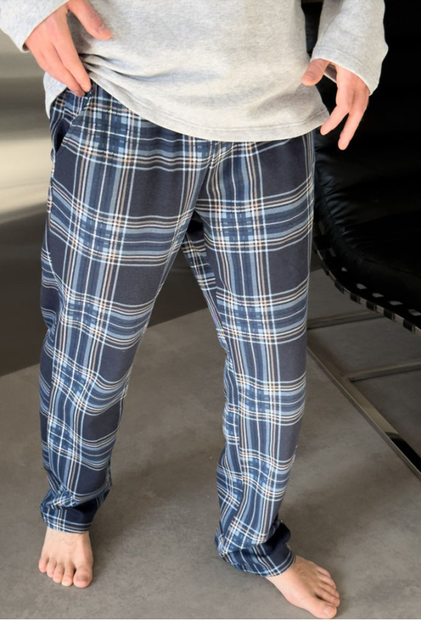 Пижама мужская байковая Скандинавия New Cosy KMW06/3 фото