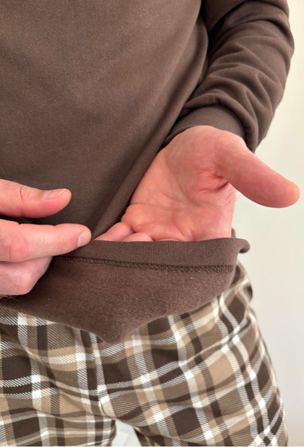 Пижама мужская байковая Святковий Затишок Cosy KMW50 фото