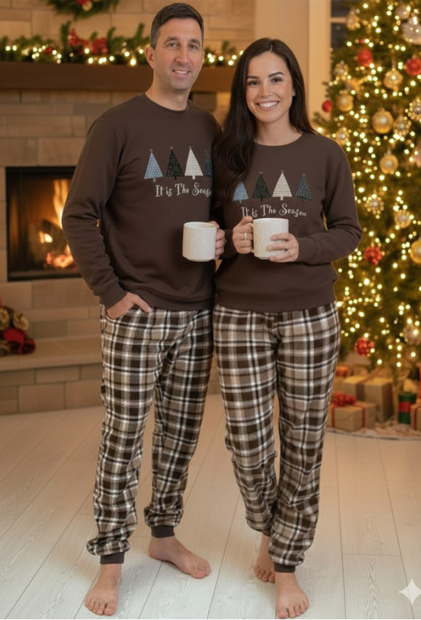 Пижама мужская байковая Святковий Затишок Cosy KMW50 фото